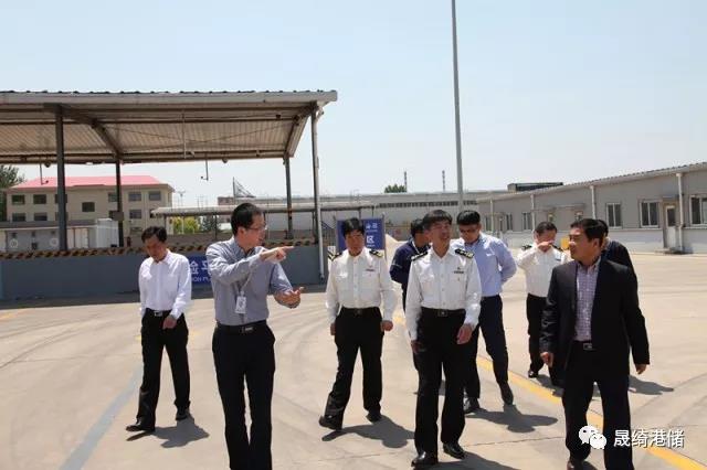 濰坊海關領導蒞臨晟綺港儲海關監(jiān)管場站檢查指導場站運營工作